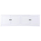 Laughlin 3-piece Entertainment Center TV Stand White | Full | White | 724113-SET