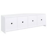 Laughlin 3-piece Entertainment Center TV Stand White | Full | White | 724113-SET