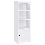 Laughlin 3-piece Entertainment Center TV Stand White | Full | White | 724113-SET