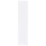 Laughlin 4-shelf Engineered Wood Media Tower White