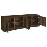 Laughlin 3-piece Entertainment Center TV Stand Dark Pine | Full | Brown | Dark Pine | 724123-SET