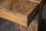 Samira Square Solid Wood Coffee Table Natural Sheesham | King | Brown | Natural Sheesham | 724138