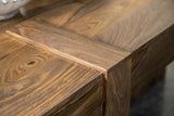 Samira Square Solid Wood Coffee Table Natural Sheesham | King | Brown | Natural Sheesham | 724138