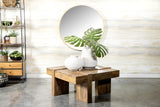 Samira Square Solid Wood Coffee Table Natural Sheesham | King | Brown | Natural Sheesham | 724138