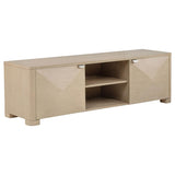 Marcelo 71-inch TV Stand Media Console Light Elm | Yellow | Light Elm | 736053