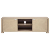 Marcelo 71-inch TV Stand Media Console Light Elm | Yellow | Light Elm | 736053