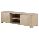 Marcelo 71-inch TV Stand Media Console Light Elm | Yellow | Light Elm | 736053