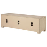 Marcelo 71-inch TV Stand Media Console Light Elm | Yellow | Light Elm | 736053