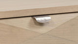Marcelo Wood Coffee Table with 2 Drawers and Shelf Light Elm | Full | Beige | Light Elm | 736058