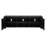 Marcelo 71-inch TV Stand Media Console Coffee | Black | Coffee | 736063