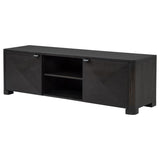 Marcelo 71-inch TV Stand Media Console Coffee | Black | Coffee | 736063