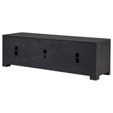 Marcelo 71-inch TV Stand Media Console Coffee | Black | Coffee | 736063