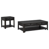 Marcelo 2-piece Coffee Table Set with Storage Coffee | 736068-S2