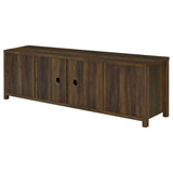Madra 2-door Engineered Wood 79-inch TV Stand Dark Pine | Brown | Dark Pine | 736273