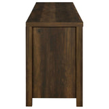 Madra 2-door Engineered Wood 79-inch TV Stand Dark Pine | Brown | Dark Pine | 736273