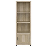 Sachin 3-piece 79-inch TV Entertainment Center Antique Pine | King | Brown | Distressed Pine | 736283-SET