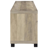 Sachin 3-piece 79-inch TV Entertainment Center Antique Pine | King | Brown | Distressed Pine | 736283-SET