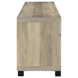 Sachin 4-door Engineered Wood 79-inch TV Stand Distressed Pine | Brown | Distressed Pine | 736283