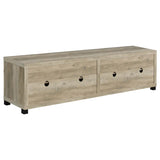 Sachin 4-door Engineered Wood 79-inch TV Stand Distressed Pine | Brown | Distressed Pine | 736283
