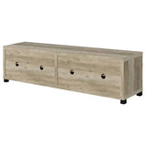 Sachin 4-door Engineered Wood 79-inch TV Stand Distressed Pine | Brown | Distressed Pine | 736283