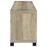 Sachin 4-door Engineered Wood 79-inch TV Stand Distressed Pine | Brown | Distressed Pine | 736283
