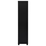 Sachin 3-piece Entertainment Center 79-inch TV Stand Black | Black | 736303-SET