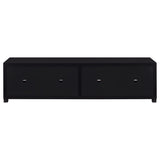 Sachin 3-piece Entertainment Center 79-inch TV Stand Black | Black | 736303-SET