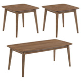 Radley 3-piece Rectangular Coffee Table Set Natural Walnut | Brown | Natural Walnut | 753524