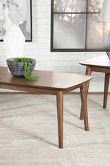 Radley 3-piece Rectangular Coffee Table Set Natural Walnut | Brown | Natural Walnut | 753524