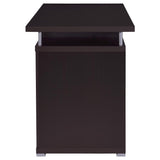 Tracy 55-inch 2-drawer Office Computer Desk Cappuccino | Brown | Cappuccino | 800107