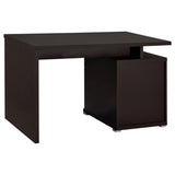 Irving 47-inch 2-drawer Office Computer Desk Cappuccino | Brown | Cappuccino | 800109