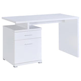 Irving 47-inch 2-drawer Office Computer Desk White | White | 800110