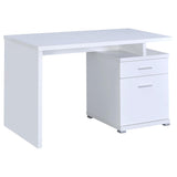 Irving 47-inch 2-drawer Office Computer Desk White | White | 800110