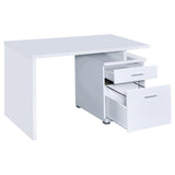 Irving 47-inch 2-drawer Office Computer Desk White | White | 800110
