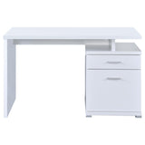 Irving 47-inch 2-drawer Office Computer Desk White | White | 800110