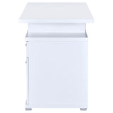 Irving 47-inch 2-drawer Office Computer Desk White | White | 800110