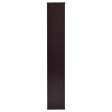 Theo 71-inch 6-shelf Bookshelf Cappuccino | Brown | Cappuccino | 800264