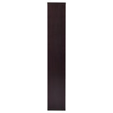 Theo 71-inch 6-shelf Bookshelf Cappuccino | Brown | Cappuccino | 800264