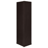 Alder 71-inch 6-shelf Corner Bookcase Cappuccino | Brown | Cappuccino | 800270