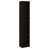 Eliam 71-inch 8-shelf Bookcase Cappuccino | Brown | Cappuccino | 800285