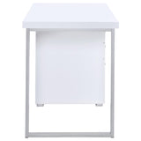 Brennan 47-inch 3-drawer Office Computer Desk White | White | 800325