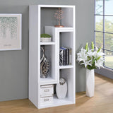 Velma Multipurpose TV Stand and Bookshelf White | White | 800330