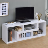 Velma Multipurpose TV Stand and Bookshelf White | White | 800330