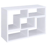 Velma Multipurpose TV Stand and Bookshelf White | White | 800330