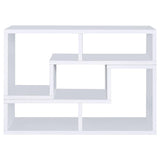 Velma Multipurpose TV Stand and Bookshelf White | White | 800330