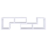 Velma Multipurpose TV Stand and Bookshelf White | White | 800330