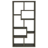 Theo 71-inch 6-shelf Bookshelf Weathered Grey | Grey | Weathered Grey | 800510