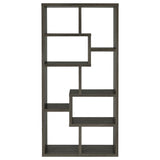Theo 71-inch 6-shelf Bookshelf Weathered Grey | Grey | Weathered Grey | 800510