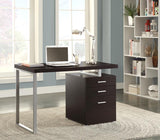 Brennan 47-inch 3-drawer Office Computer Desk Cappuccino | Brown | Cappuccino | 800519