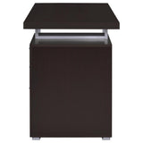 Brennan 47-inch 3-drawer Office Computer Desk Cappuccino | Brown | Cappuccino | 800519